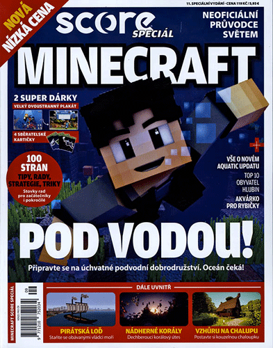 Kniha Minecraft 11 – pod vodou! collegium