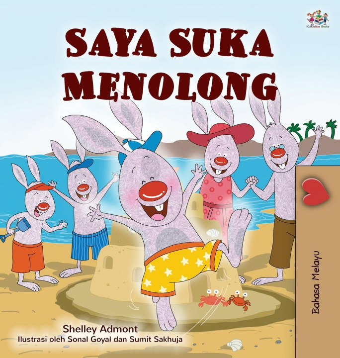 Kniha I Love to Help (Malay Children's Book) Kidkiddos Books