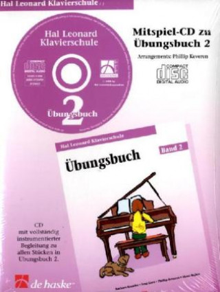 Audio Hal Leonard Klavierschule, Übungsbuch. Tl.2, 1 Audio-CD Barbara Kreader