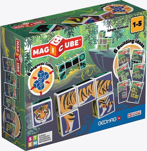Hra/Hračka Stavebnice Magicube Zvířátka z džungle 