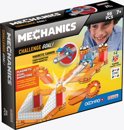 Joc / Jucărie Stavebnice Geomag Mechanics Challenge Goal! 96 pcs 