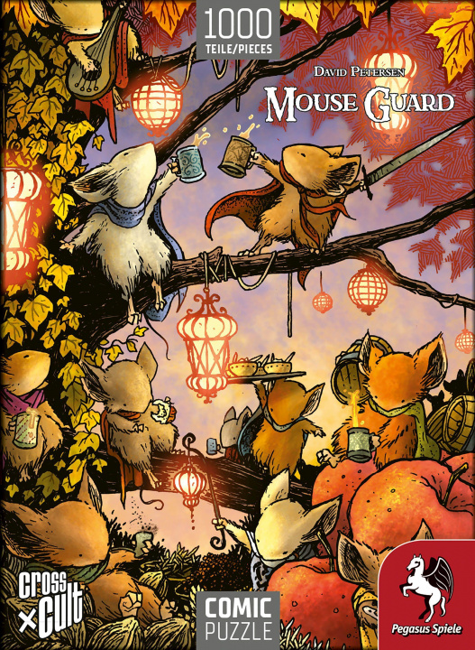 Joc / Jucărie Mouse Guard (Das Fest). Puzzle 1000 Teile 