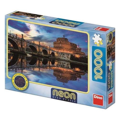 Játék Puzzle 1000 Andělský hrad neon 