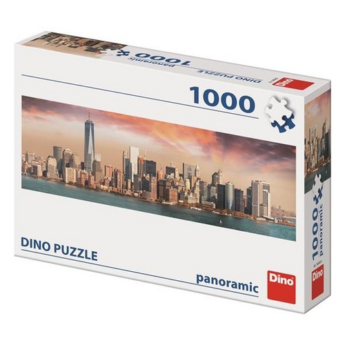 Joc / Jucărie Puzzle 1000 Manhattan za soumraku panoramic 