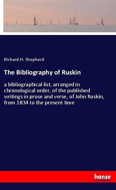 Knjiga The Bibliography of Ruskin 