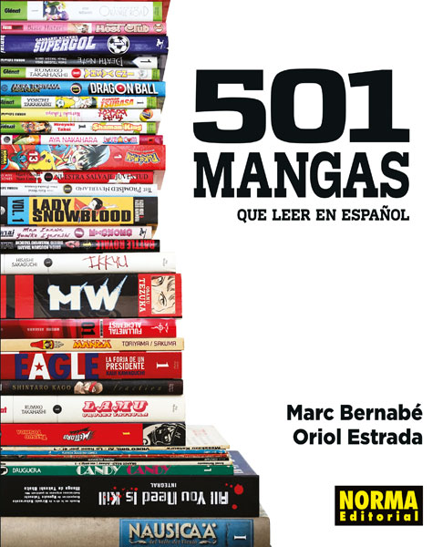 Книга 501 MANGAS QUE LEER EN ESPAÑOL MARC BERNABE