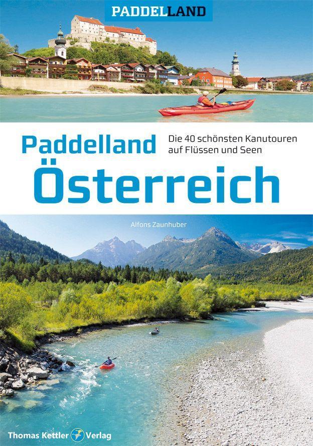 Knjiga Paddelland Österreich 
