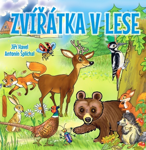 Książka Zvířátka v lese Jiří Havel