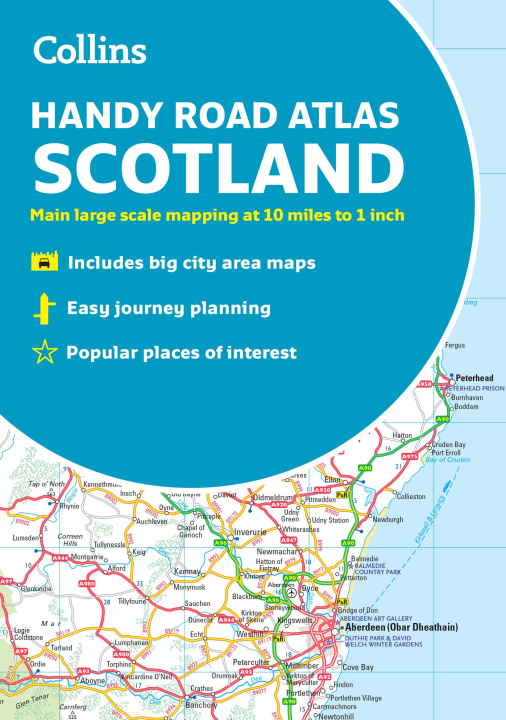 Carte Collins Handy Road Atlas Scotland Collins Maps