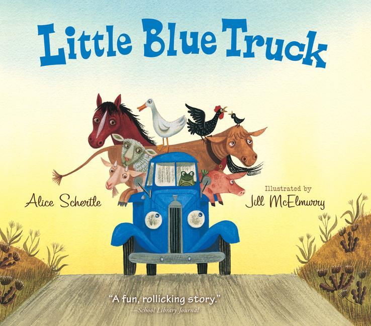 Book Little Blue Truck Board Book Jill Mcelmurry