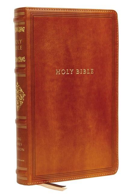 Βιβλίο Kjv, Sovereign Collection Bible, Personal Size, Leathersoft, Brown, Red Letter Edition, Comfort Print: Holy Bible, King James Version 