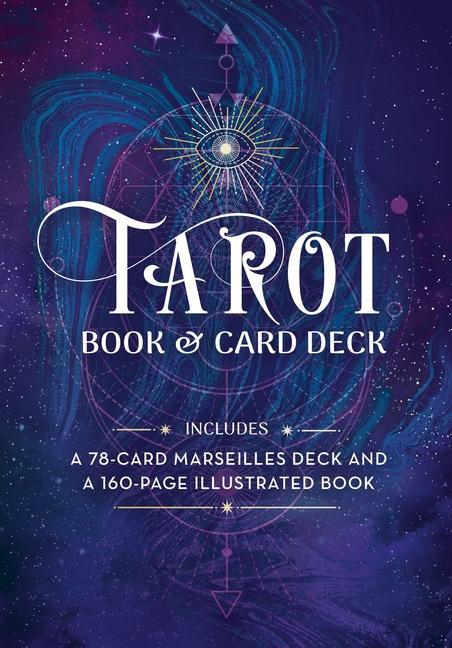 Kniha Tarot Book & Card Deck: Includes a 78-Card Marseilles Deck and a 160-Page Illustrated Book 