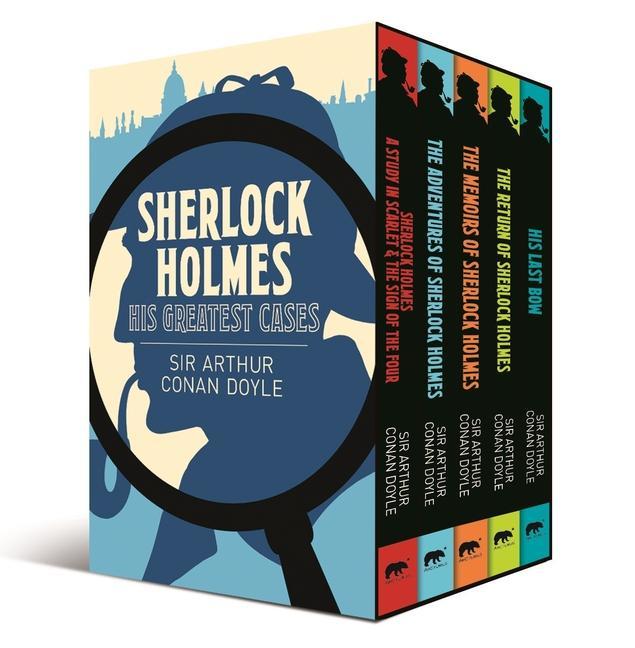 Carte Sherlock Holmes: His Greatest Cases: 5-Volume Box Set Edition 