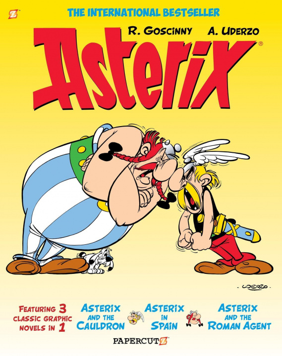 Kniha Asterix Omnibus #5: Collecting Asterix and the Cauldron, Asterix in Spain, and Asterix and the Roman Agent 