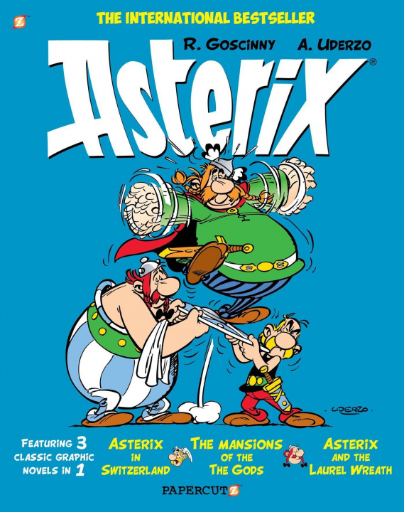 Book Asterix Omnibus #6: Collecting Asterix in Switzerland, the Mansions of the Gods, and Asterix and the Laurel Wreath 