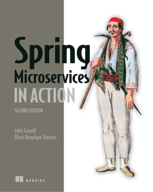 Książka Spring Microservices in Action Illary Huaylupo Sánchez