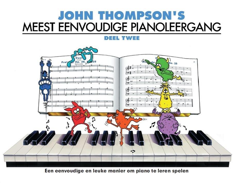 Könyv John Thompson's Meest Eenvoudige Pianoleergang 2 