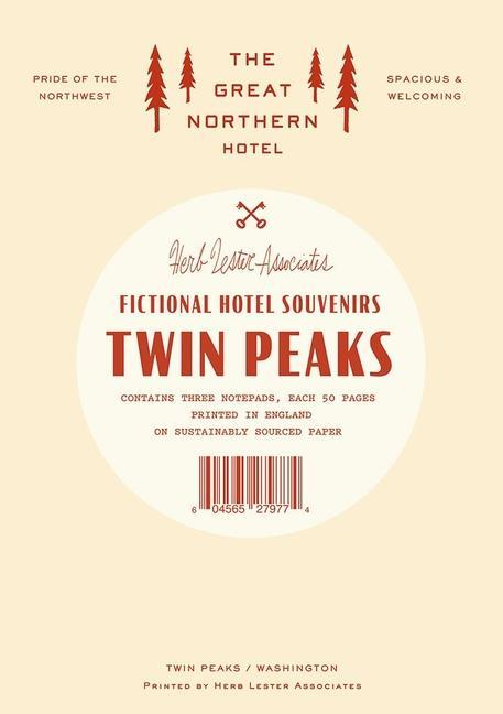 Book The Great Northern Hotel: Fictional Hotel Notepad Set 