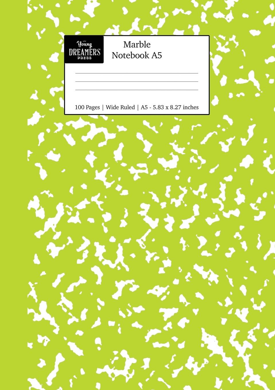 Buch Marble Notebook A5 Young Dreamers Press