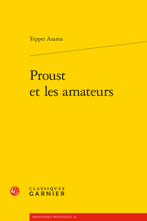 Carte Proust Et Les Amateurs 