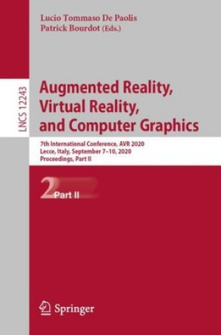 Knjiga Augmented Reality, Virtual Reality, and Computer Graphics Lucio Tommaso De Paolis