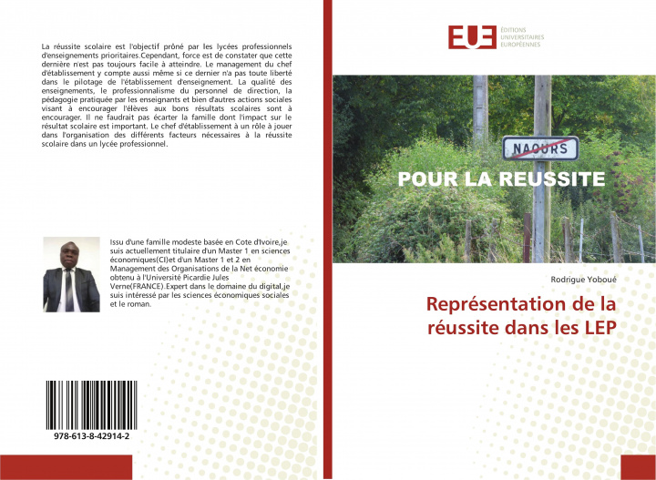 Kniha Representation de la reussite dans les LEP Yoboue Rodrigue Yoboue