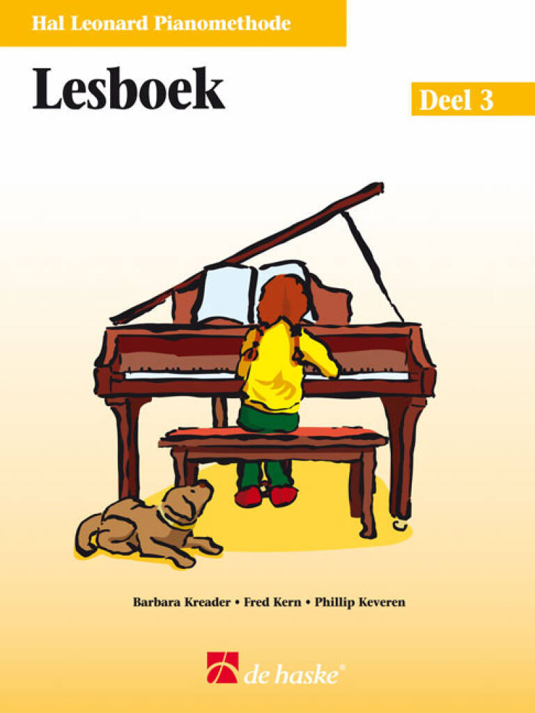 Knjiga Hal Leonard Pianomethode Lesboek 3 PHILLIP KEVEREN