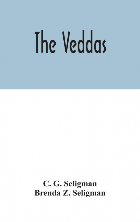 Knjiga Veddas Brenda Z. Seligman