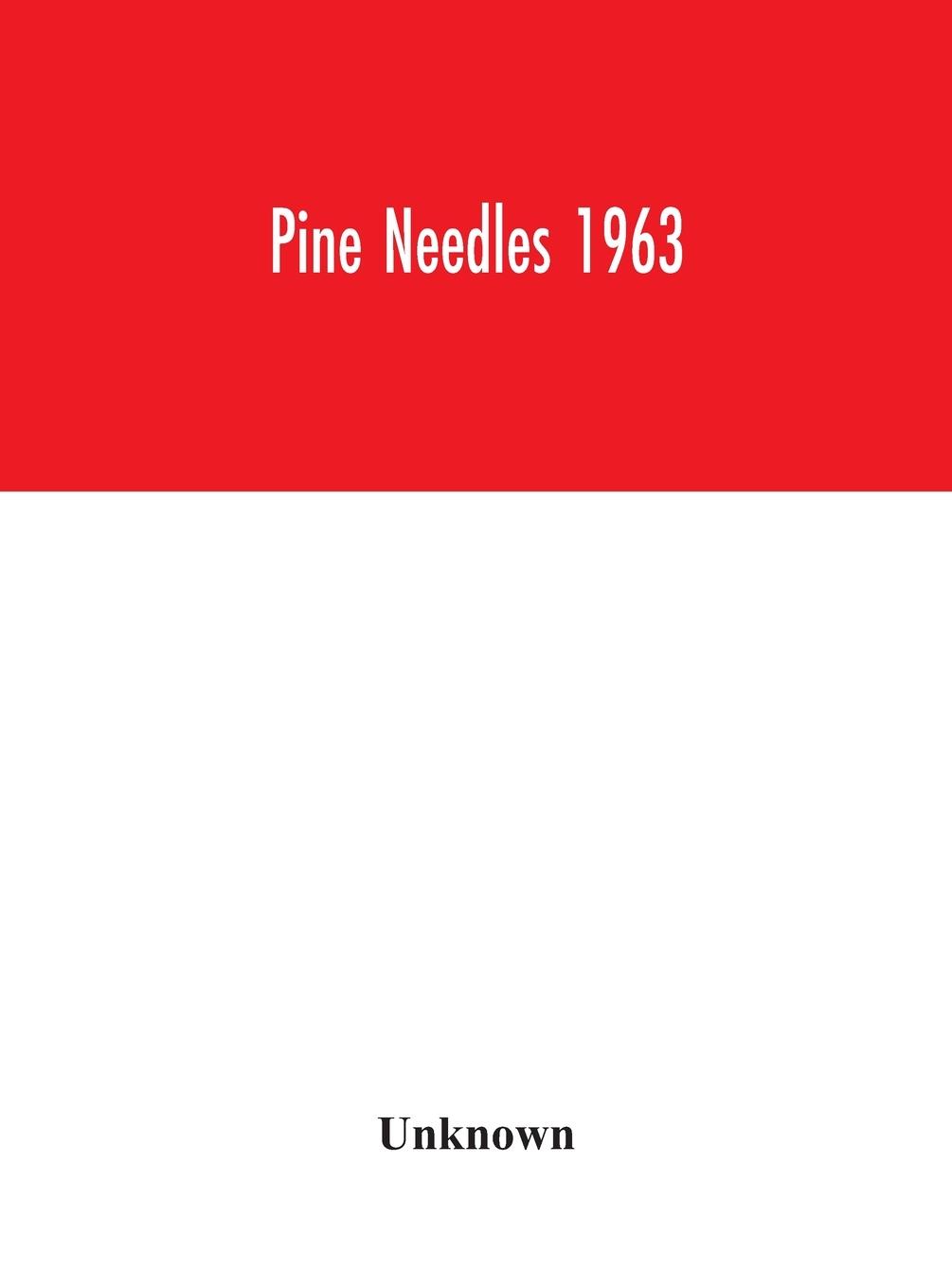 Knjiga Pine Needles 1963 