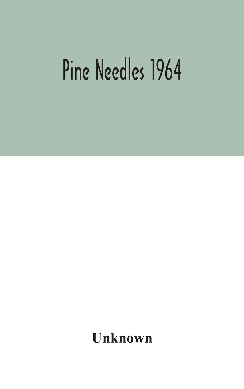 Knjiga Pine Needles 1964 