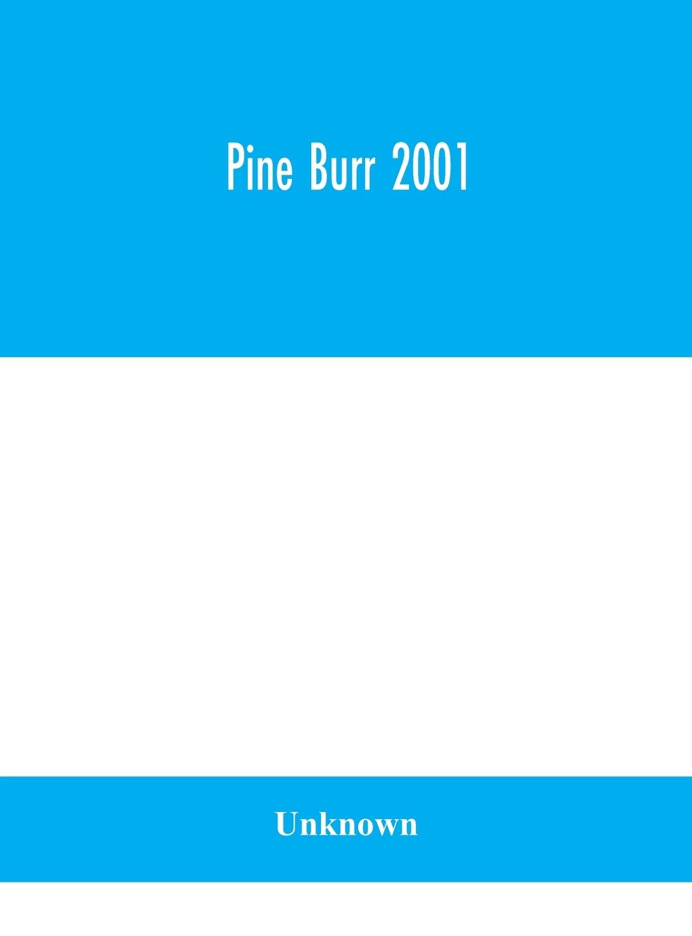 Knjiga Pine Burr 2001 