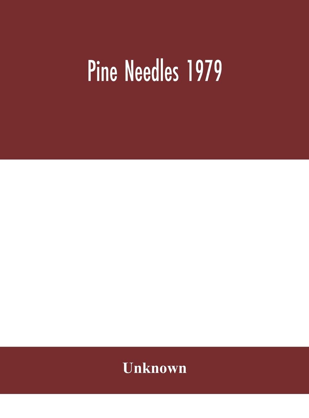Knjiga Pine Needles 1979 
