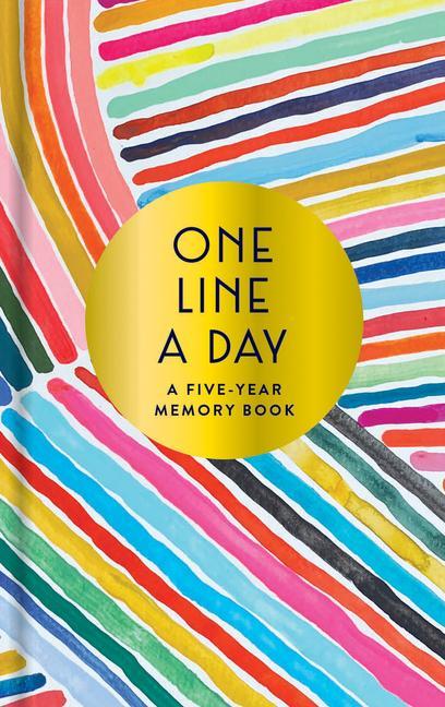 Kalendar/Rokovnik Rainbow One Line a Day 