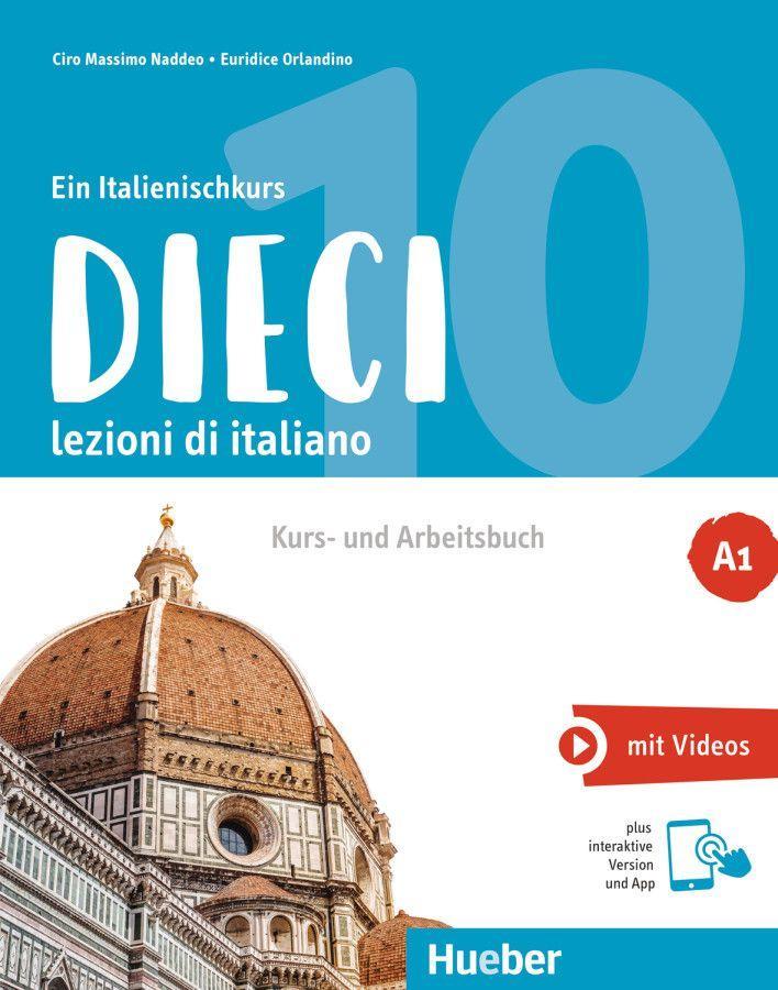 Carte Dieci A1: lezioni di italiano. Euridice Orlandino