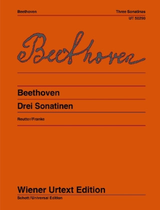 Kniha Drei Sonatinen für Klavier Jochen Reutter