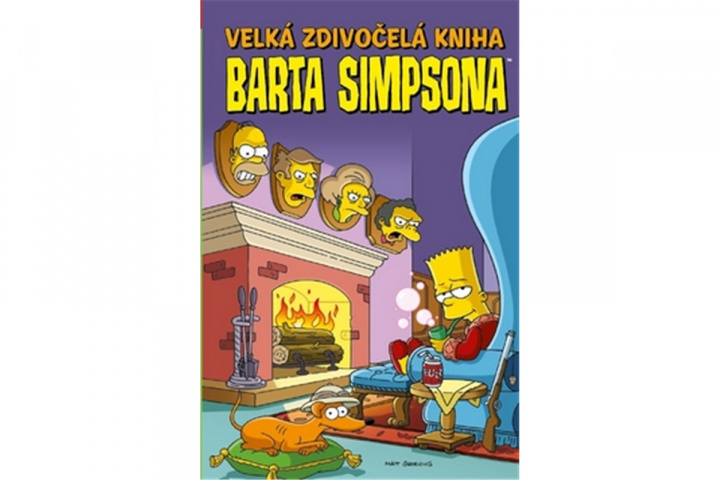 Book Velká zdivočelá kniha Barta Simpsona collegium