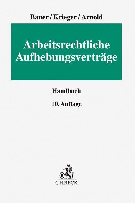 Book Arbeitsrechtliche Aufhebungsverträge Steffen Krieger