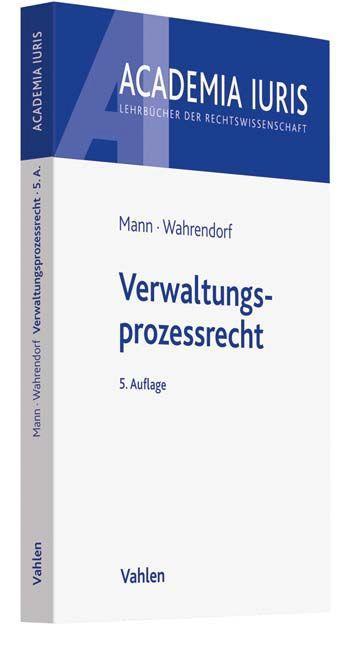 Könyv Verwaltungsprozessrecht Volker Wahrendorf