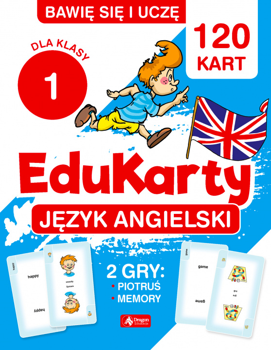 Kniha Język angielski dla klasy 1 EduKarty Bartłomiej Paszylk