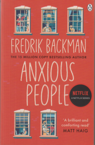 Kniha Anxious People Fredrik Backman