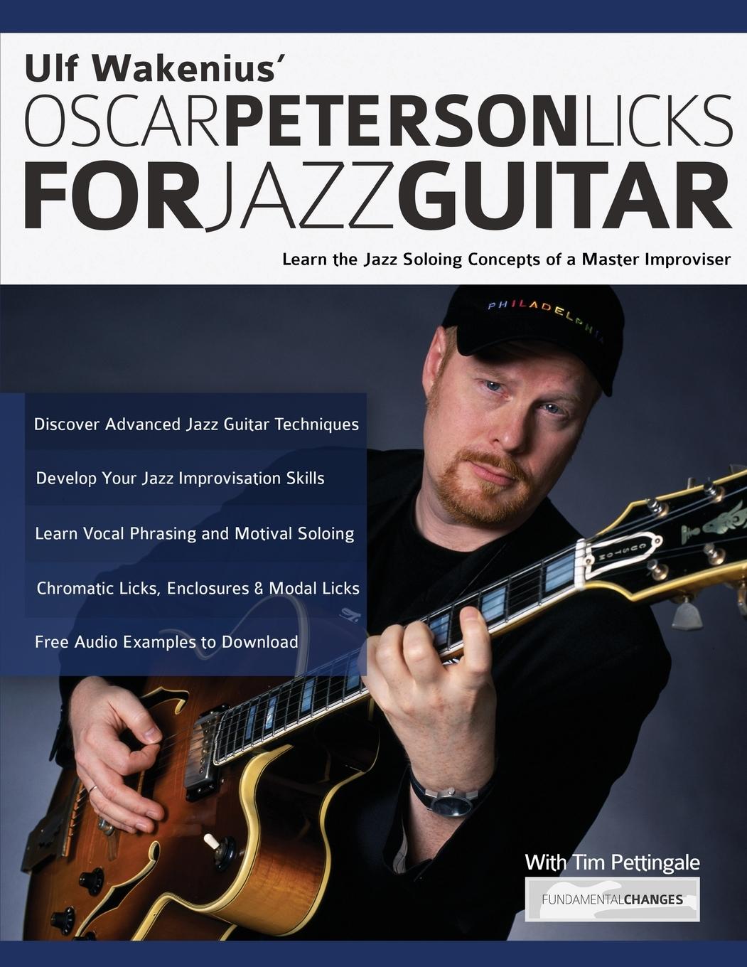 Kniha Ulf Wakenius' Oscar Peterson Licks for Jazz Guitar Tim Pettingale