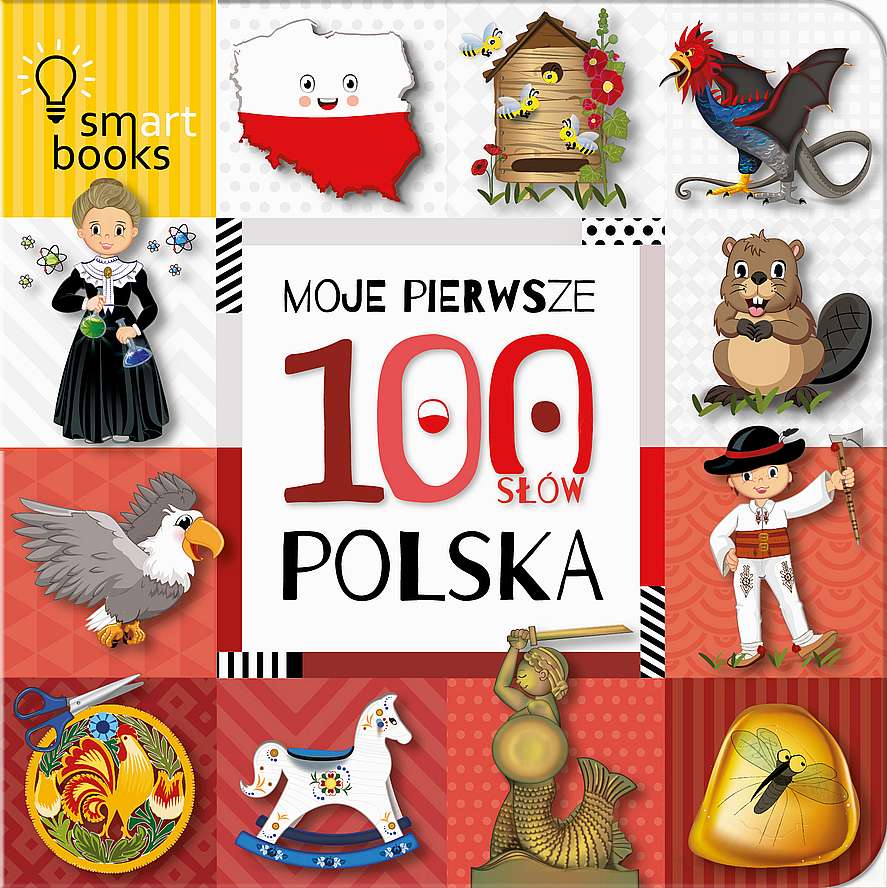 Kniha Moje pierwsze 100 słów. Polska wyd. 2020 Opracowanie zbiorowe