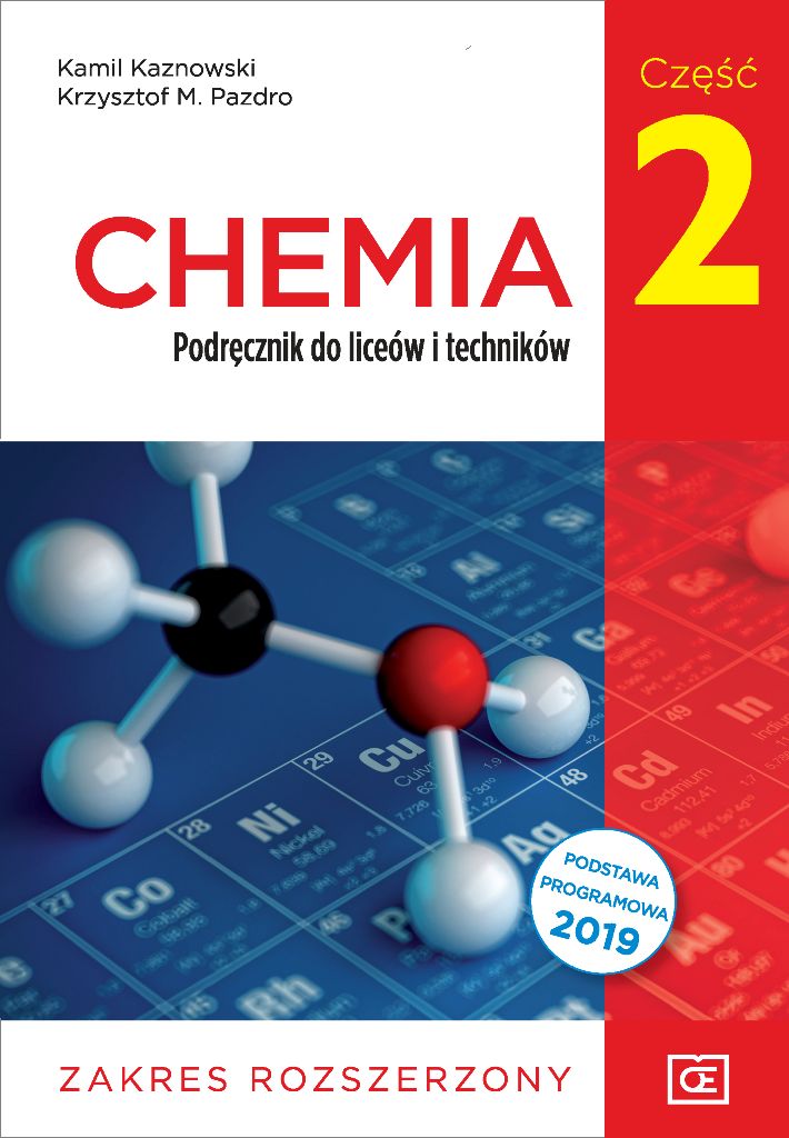 Kniha Nowe chemia podręcznik dla klasy 2 liceów i techników zakres rozszerzony CHR2 Kamil Kaznowski