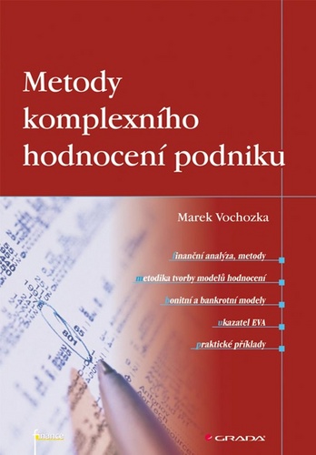 Book Metody komplexního hodnocení podniku Marek Vochozka