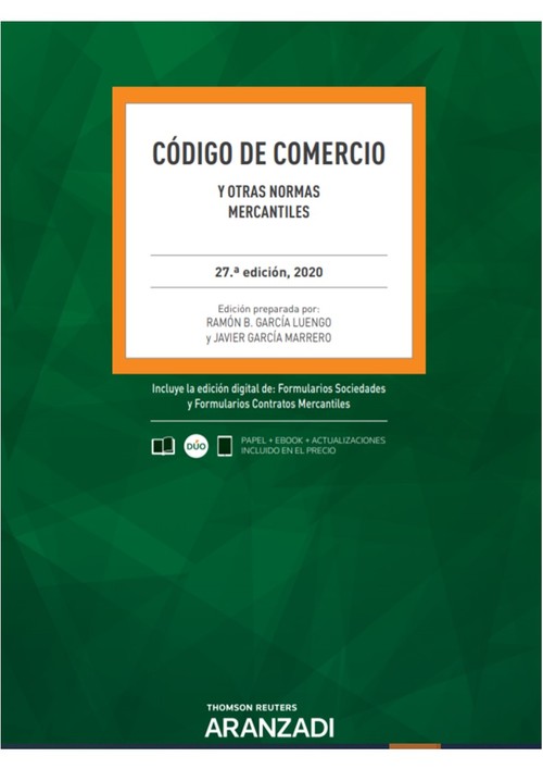 Könyv Código de Comercio (Papel + e-book) 