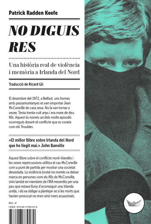 Book No diguis res PATRICK RADDEN KEEFE