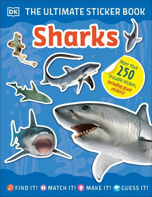 Kniha The Ultimate Sticker Book Sharks 