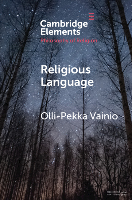 Knjiga Religious Language VAINIO  OLLI-PEKKA