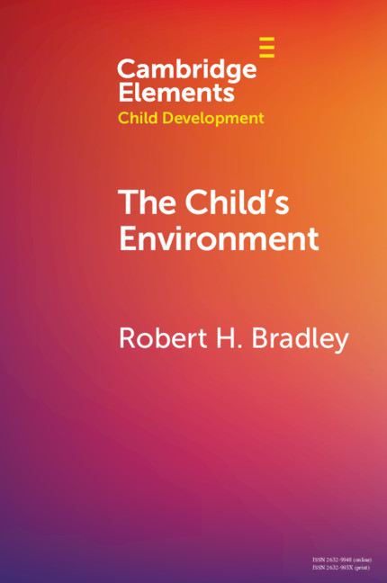 Knjiga Child's Environment Robert H. (Arizona State University) Bradley