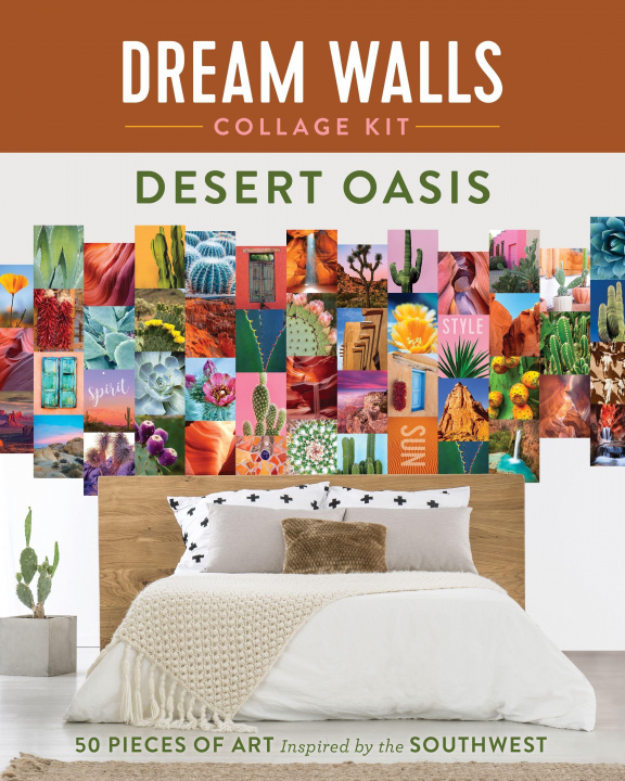 Книга Dream Walls Collage Kit: Desert Style: 50 Pieces of Art Inspired by the Southwest 